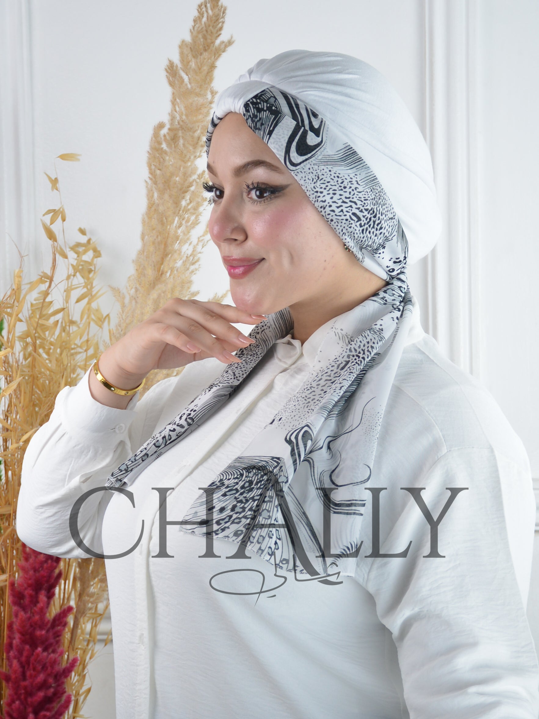 Turban-violet-turban-turbanmaroc-chale turban- chal-bonne-maroc