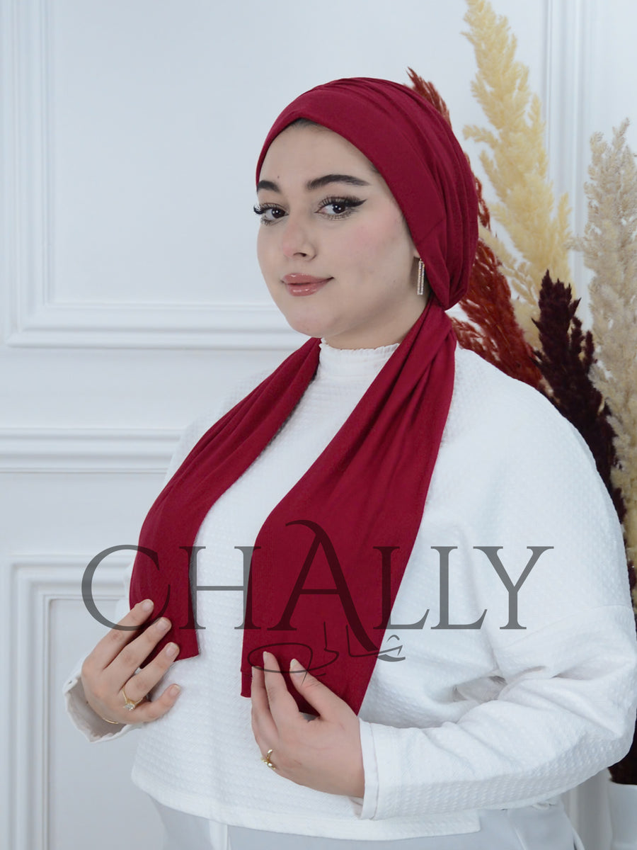 DUBAI HIJAB - GREUNA – challymaroc