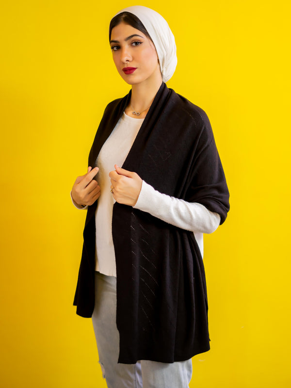 Cape cashmere - NOIR
